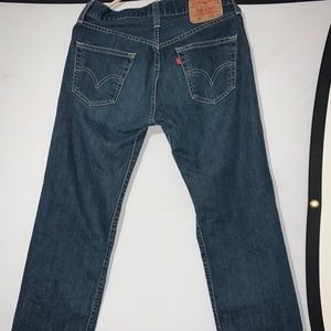 Vintage Men’s Levi’s 501 button fly jeans.